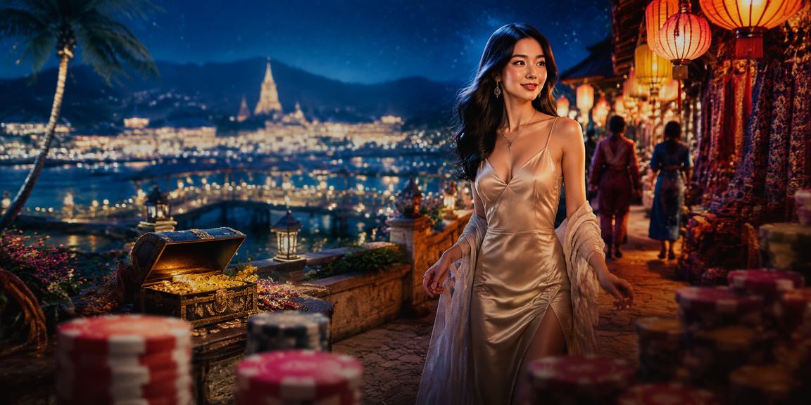 Không khí chợ đêm Sapa với thành viên VIP trải nghiệm ưu đãi bonus trên điện thoại